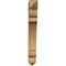 Ekena Millwork Olympic Arts & Crafts Smooth Bracket, Western Red Cedar, 5 1/2"W x 34"D x 46"H BKT06X34X46OLY03SWR - alternate 3